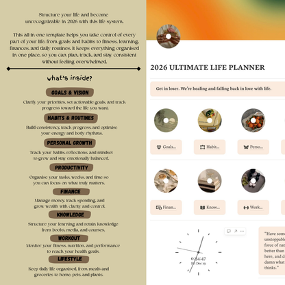 The Ultimate Notion Life Planner