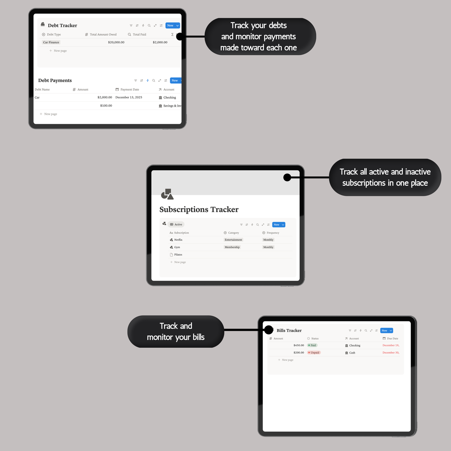 Ultimate Notion Finance Tracker
